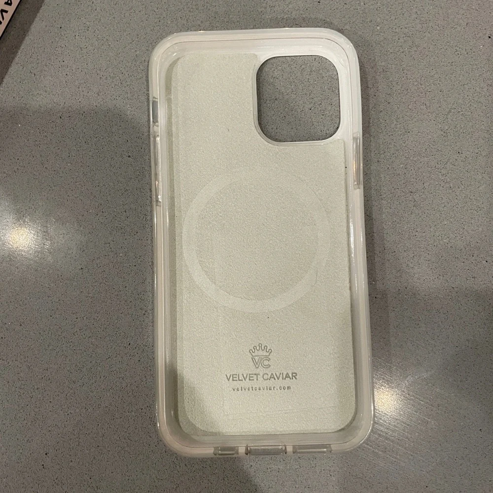 Velvet Caviar iPhone 12 Pro White Marble Phone Case
